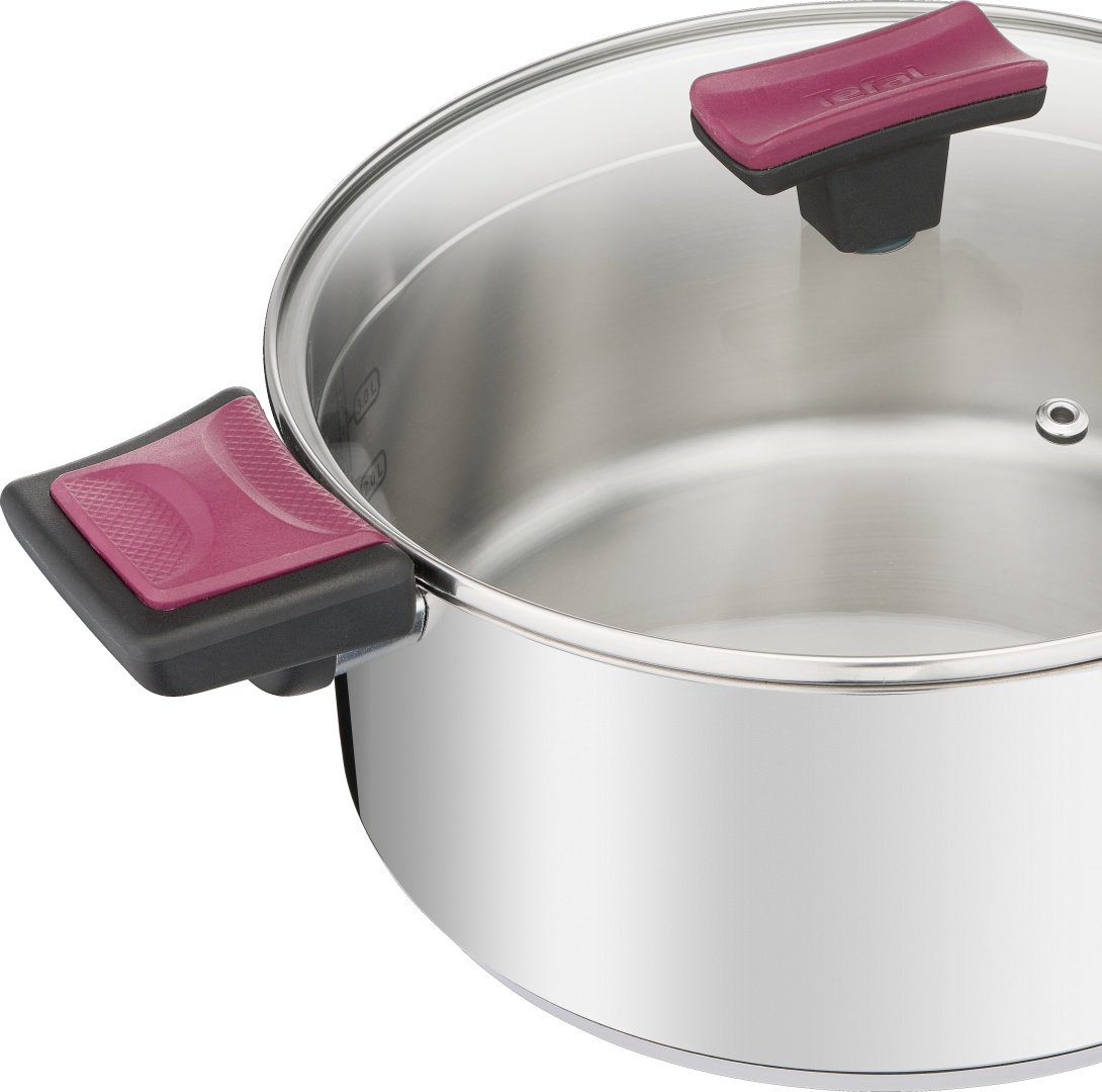 Tefal смешанный набор Cook&Clip G723S674 сталь 6 в 1 купить,NaN
