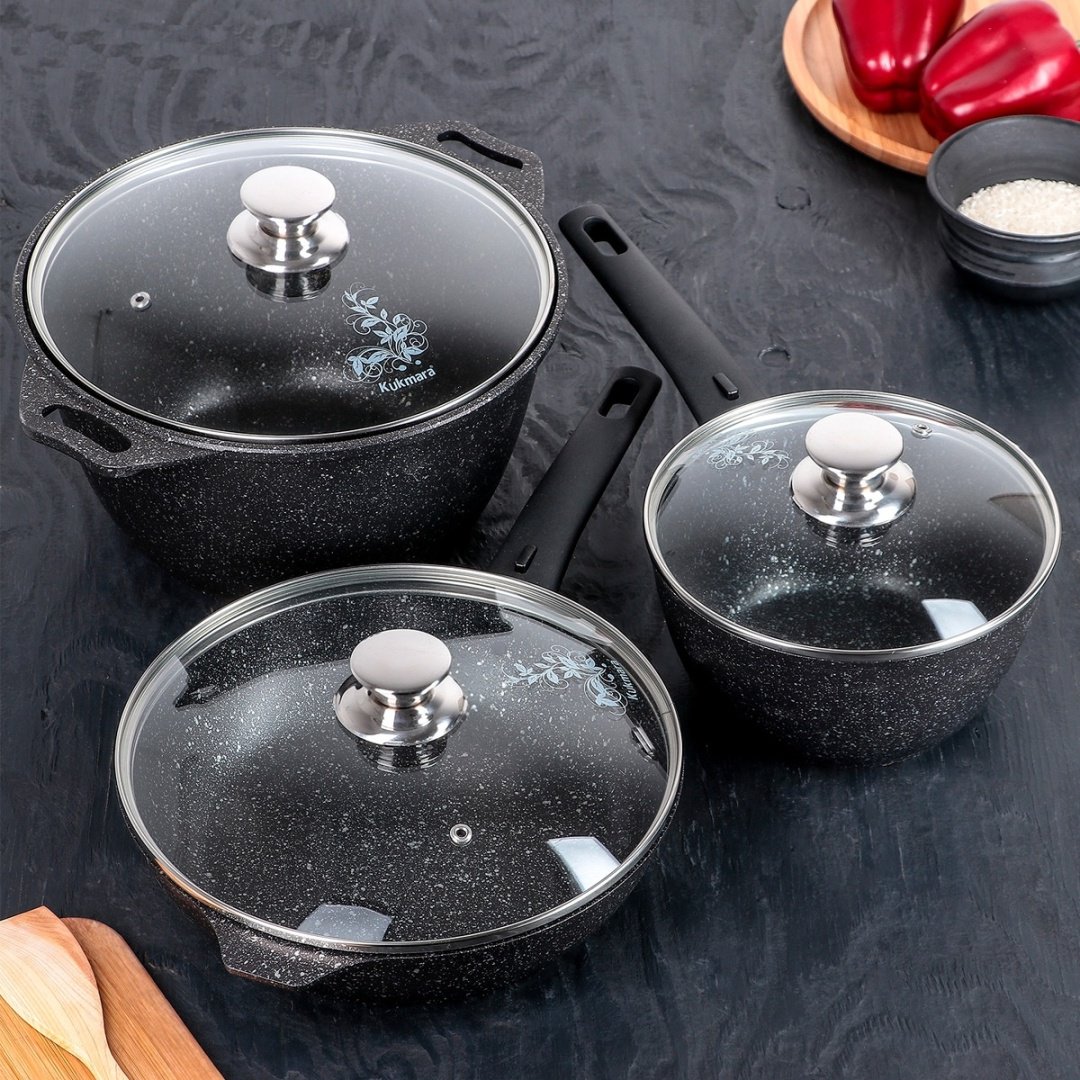 Kukmara смешанный набор Мраморная №3 4206785 алюминий 6 в 1 - ForteMarket Kukmara смешанный набор Мраморная №3 4206785 алюминий 6 в 1 купить,0