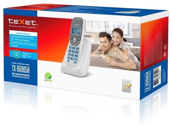 Радиотелефон TeXet TX-D6905A - ForteMarket Радиотелефон TeXet TX-D6905A купить,0