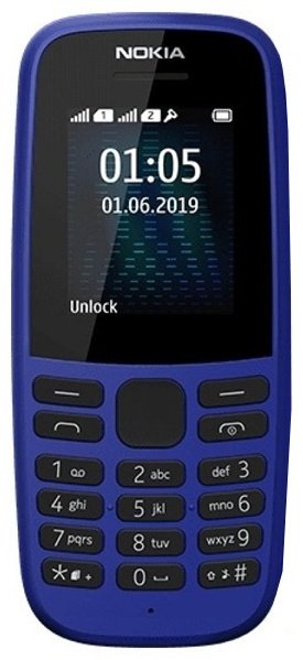 Мобильный телефон Nokia 105 2019 DS синий - ForteMarket Мобильный телефон Nokia 105 2019 DS синий купить,0