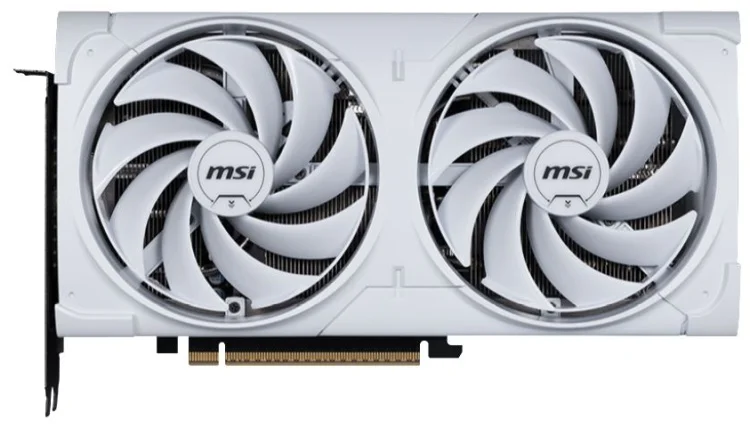 Видеокарта MSI GeForce RTX 5070 Ventus 2X OC 12Gb White