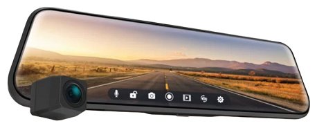 Видеорегистратор Neoline Видеорегистратор-зеркало Neoline EasyDrive 2K Wi-Fi Dual черный