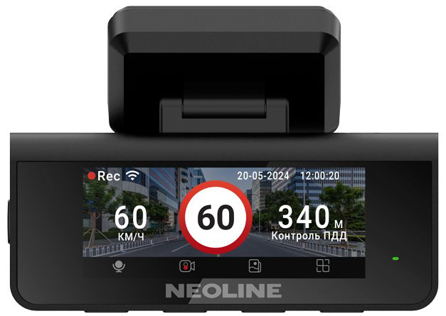 Видеорегистратор Neoline Neoline Argus 4K Wi-Fi черный купить,83990