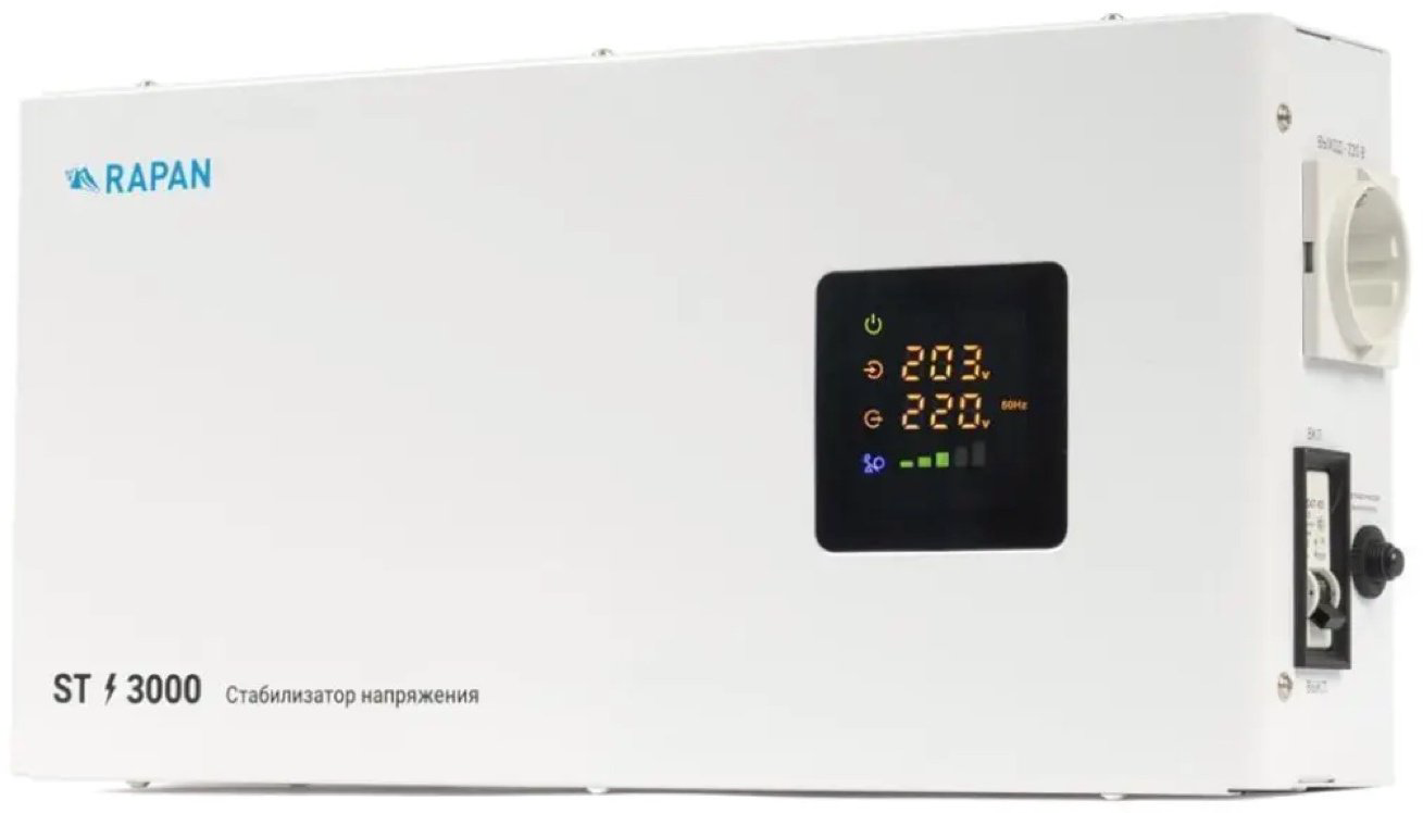 Стабилизатор напряжения RAPAN ST-3000 купить,NaN