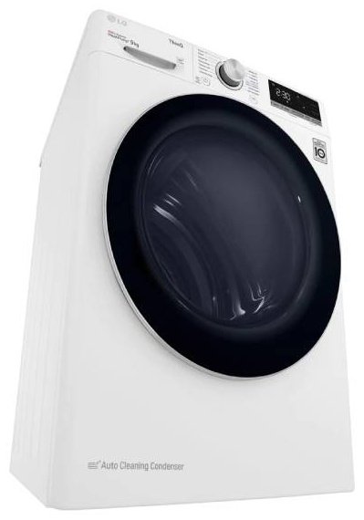 Сушильная машина LG DC90V5V0W белый купить,0