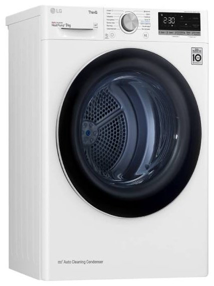 Сушильная машина LG DC90V5V0W белый купить,NaN