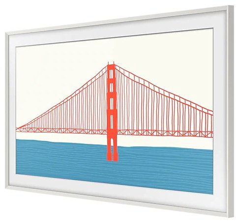 Рамка для телевизора Samsung The Frame 55 VG-SCFA55WTCRU белый купить,NaN