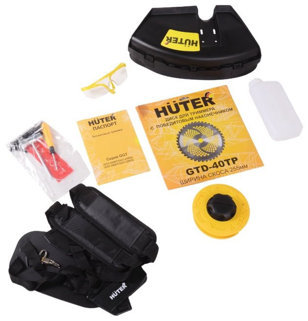 Триммер бензиновый Huter GGT-2500T, леска и нож купить,53990