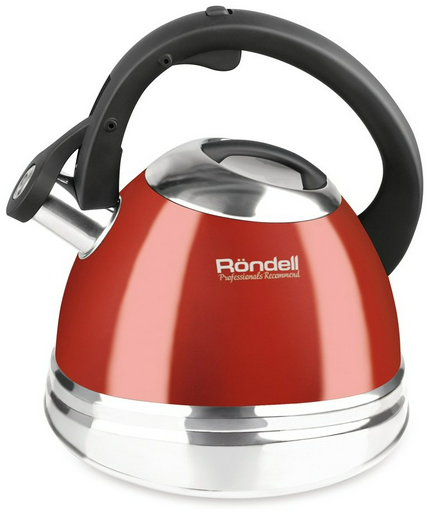 Rondell чайник Fiero RDS-498 3 л, нержавеющая сталь