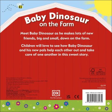 Книга Без автора: Baby Dinosaur on the Farm купить,NaN