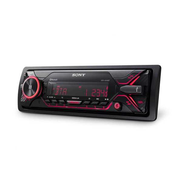Автомагнитола Sony DSX-A416BT DSXA416BT.EUR черная купить,NaN
