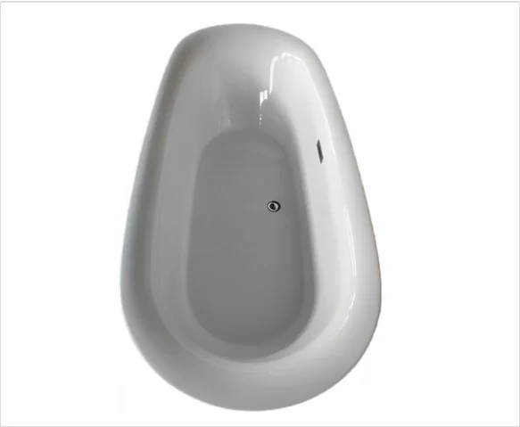 Ванна акриловая Cerutti Spa Como 170x75x56см белый