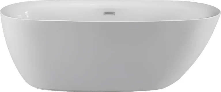 Ванна акриловая Cerutti Spa Como 170x75x56см белый