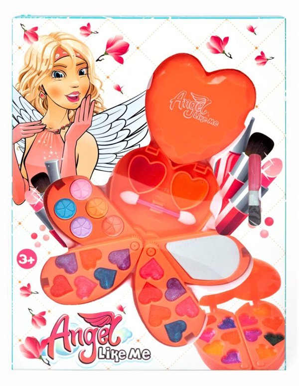Косметический набор Angel Like Me Трехслойное сердце купить,NaN