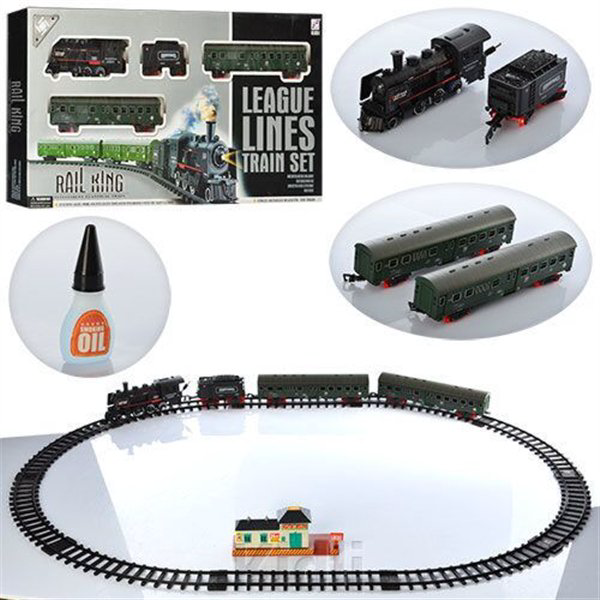 Пассажирский поезд Lcf Rail King 3 вагона