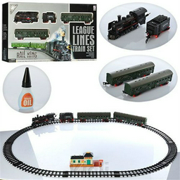 Пассажирский поезд Lcf Rail King 3 вагона