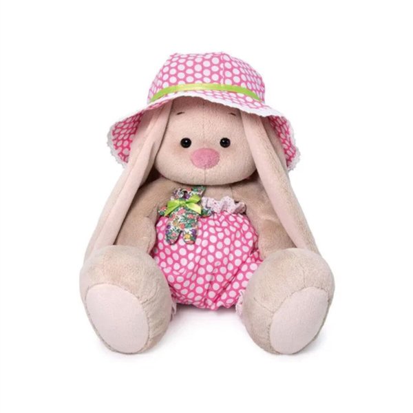 Мягкая игрушка Basik  Зайка Ми в шляпе с мишкой  18см купить,NaN