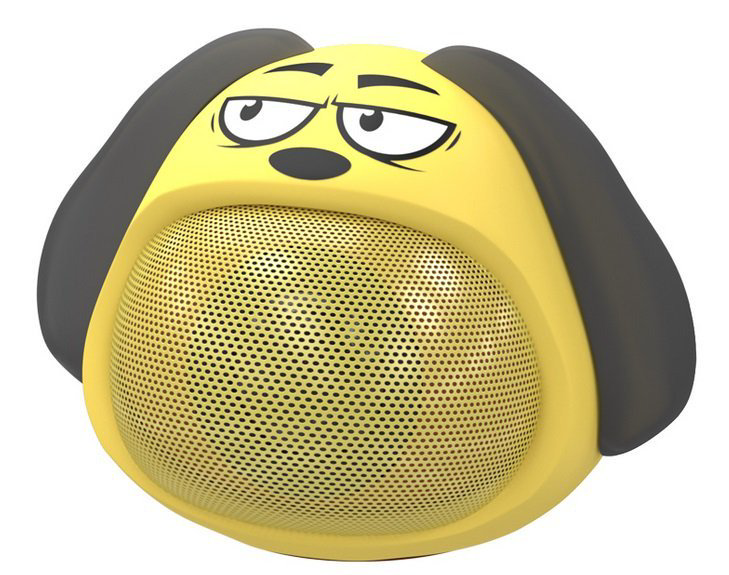 Портативная колонка Ritmix ST-111BT Puppy желтая купить,NaN