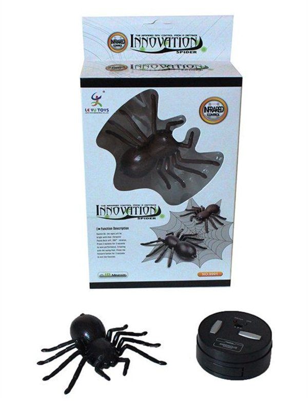 Игрушка Innovation Паук на пульте управления черная купить,NaN