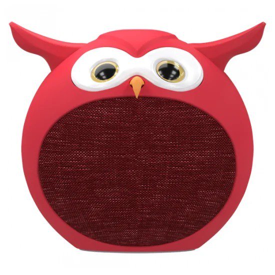 Портативная колонка Ritmix ST-110BT Owl красная купить,NaN