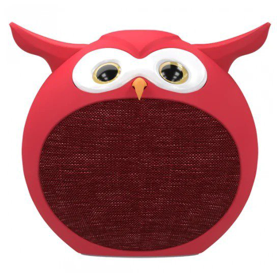 Портативная колонка Ritmix ST-110BT Owl красная купить,NaN