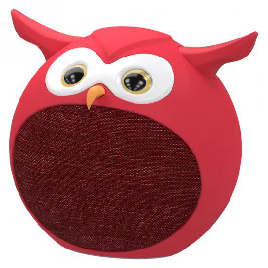 Портативная колонка Ritmix ST-110BT Owl красная купить,NaN