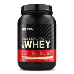 Протеин Optimum Nutrition 100% Whey Gold Standard 2 lbs ванильное мороженое 907 гр
