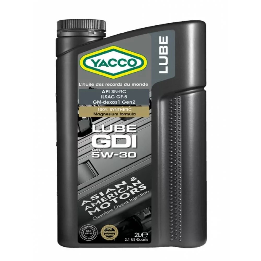 Моторное масло Yacco Lube GDI 5W30 2L купить,NaN