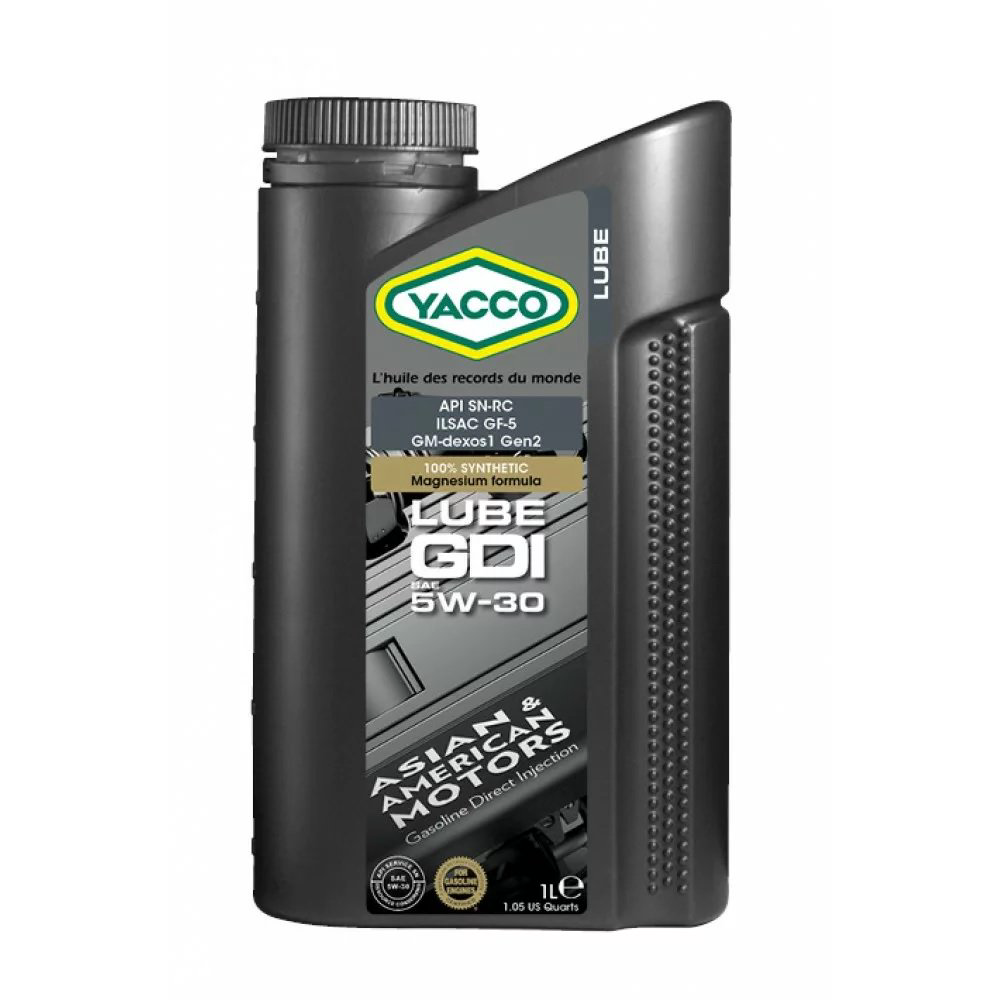 Моторное масло Yacco Lube GDI 5W30 1л  купить,NaN