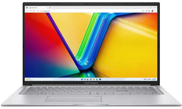 Ноутбук Asus VivoBook 17 X1704VA-AU651 90NB10V1-M00S20 17.3" Silver