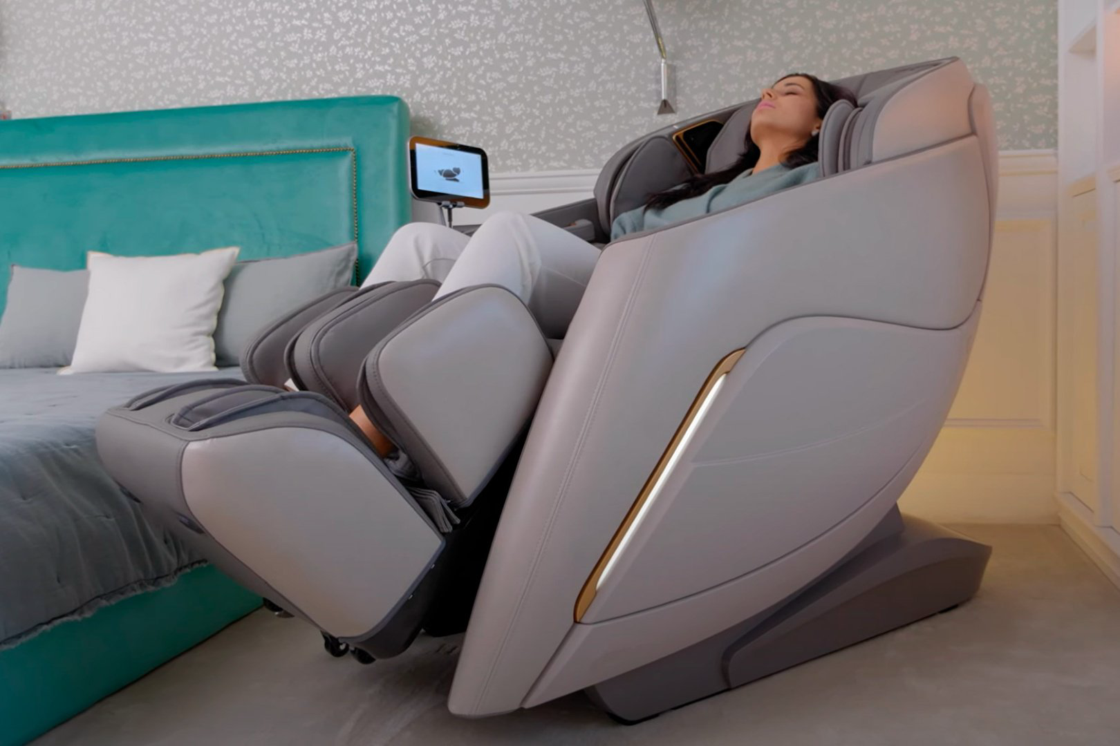 Массажное кресло Casa&More Genesis 1.0 Beige до 120 кг 18 программ купить,NaN
