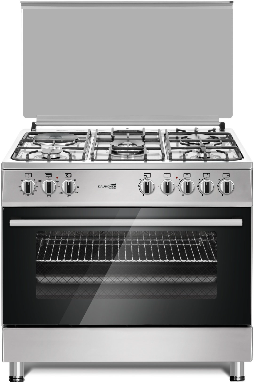 Кухонная плита DAUSCHER E9407 серебристый купить,NaN