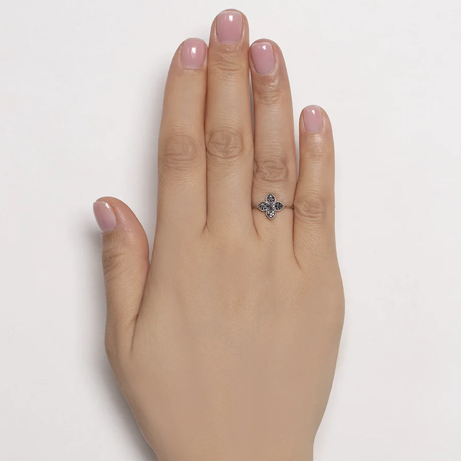 Кольцо RoseGrace 5-7933-106-1Б-Чбр 17.5р 1.38гр купить,NaN
