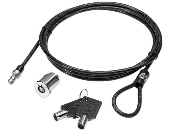 Кабельный замок для док-станции HP Docking Station Cable Lock AU656AA Black