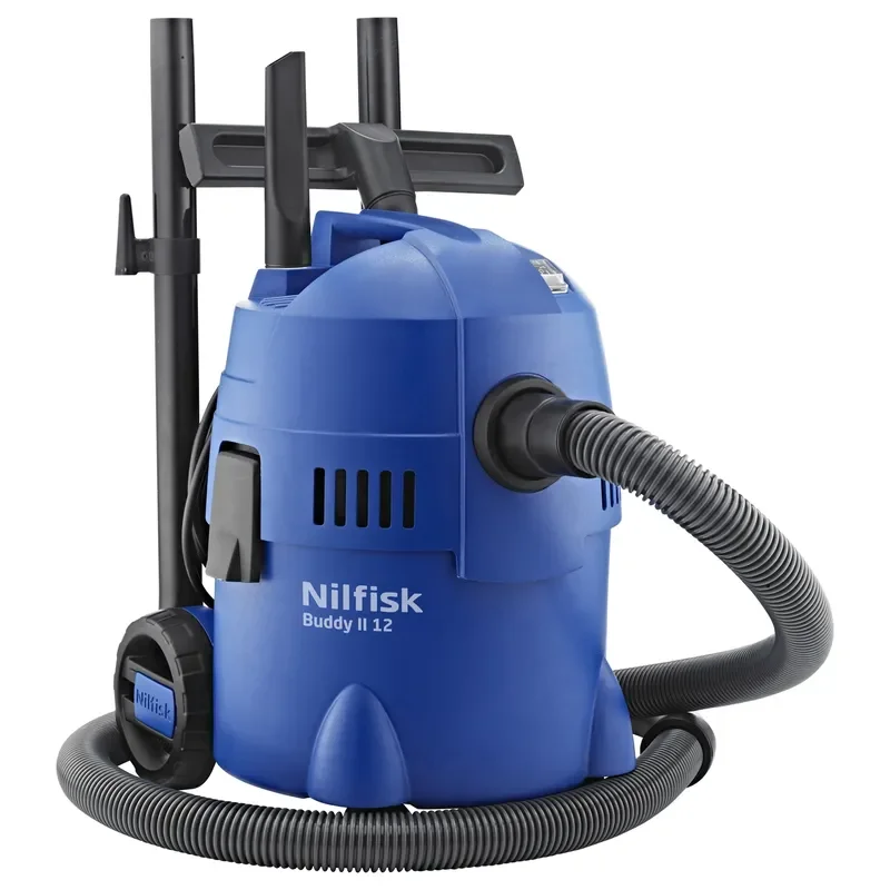 Пылесос строительный Nilfisk Buddy II 12 EU 18451119 синий