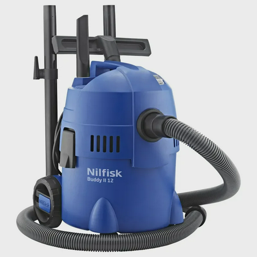 Пылесос строительный Nilfisk Buddy II 12 EU 18451119 синий