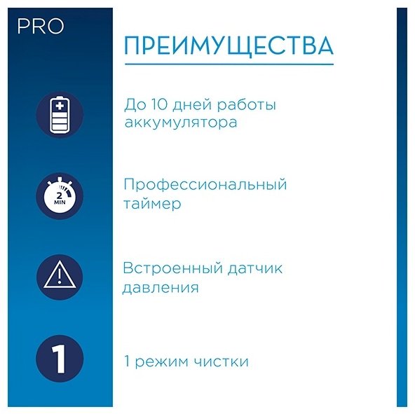 Электрическая щетка Oral-B механическая Pro 501 щетина средняя купить,0