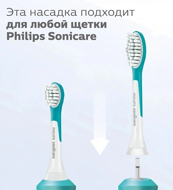 Насадка Philips HX6042/33 стандартная 2 шт - ForteMarket Насадка Philips HX6042/33 стандартная 2 шт купить,0