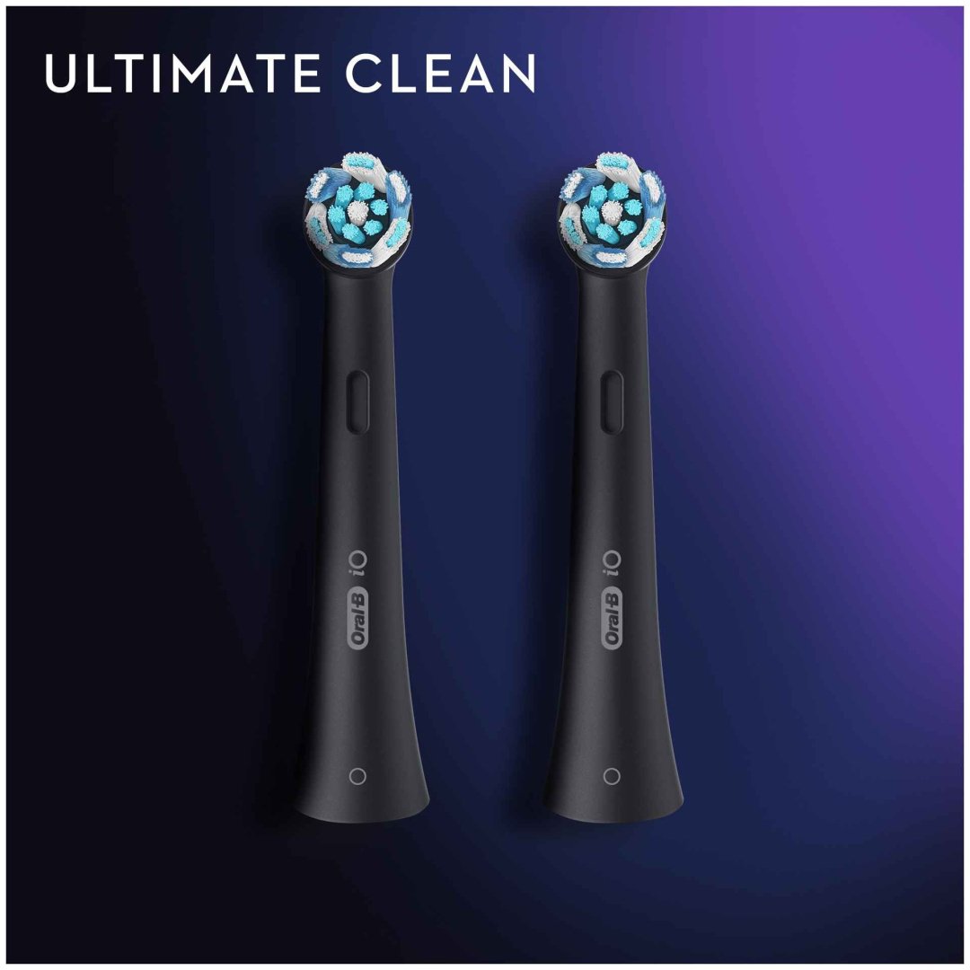 Насадка Oral-B iO Ultimate Clean Black стандартная 2 шт - ForteMarket Насадка Oral-B iO Ultimate Clean Black стандартная 2 шт купить,0