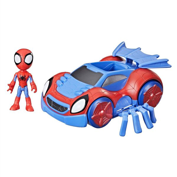 Игровой набор Hasbro  Spidey and his Amazing Friends Спайди 9см и Транспорт 2в1 купить,NaN