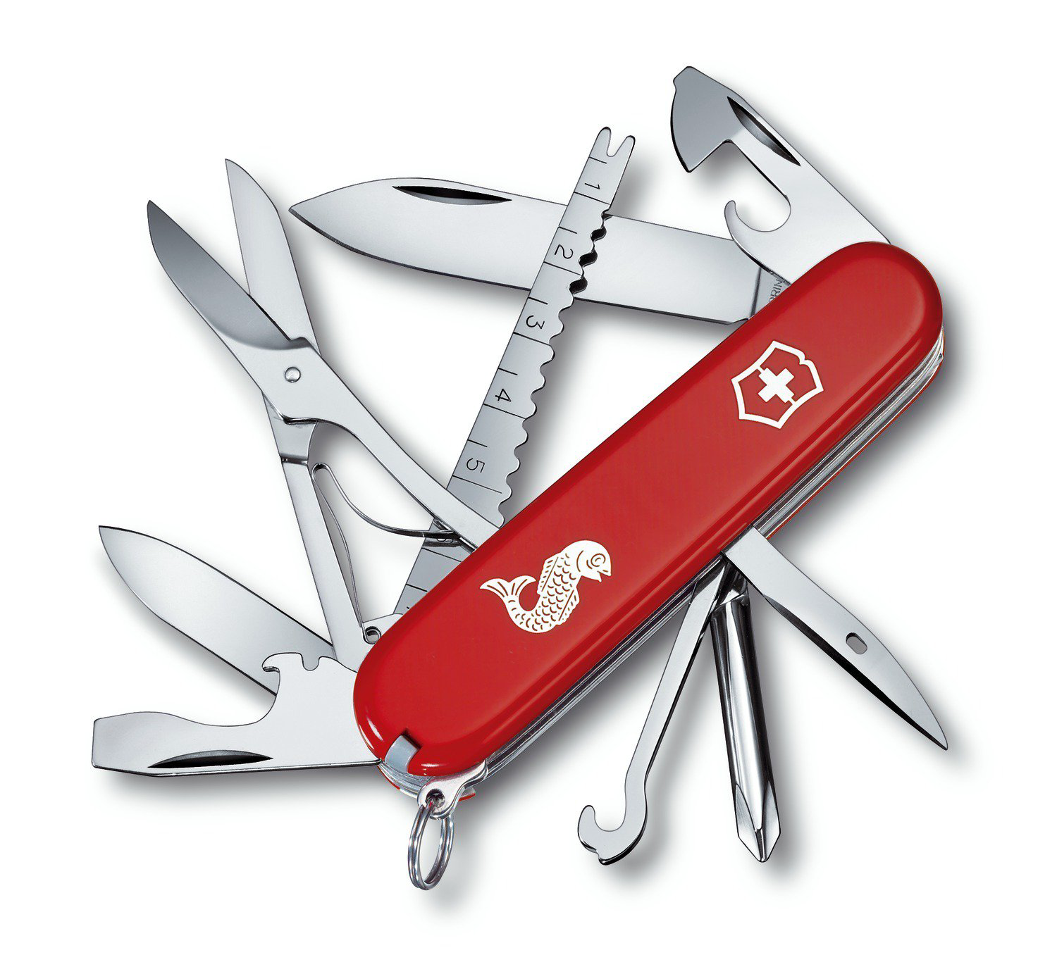 Нож складной Victorinox Fisherman 1.4733.72 красный
