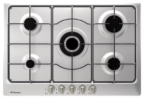 Варочная поверхность Bompani BO 293 MD/N Perfecto Domo серебристый