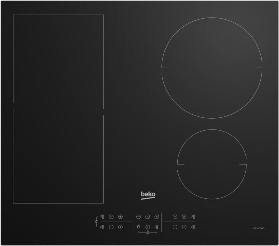 Варочная поверхность BEKO HII64200FMT черный купить,NaN