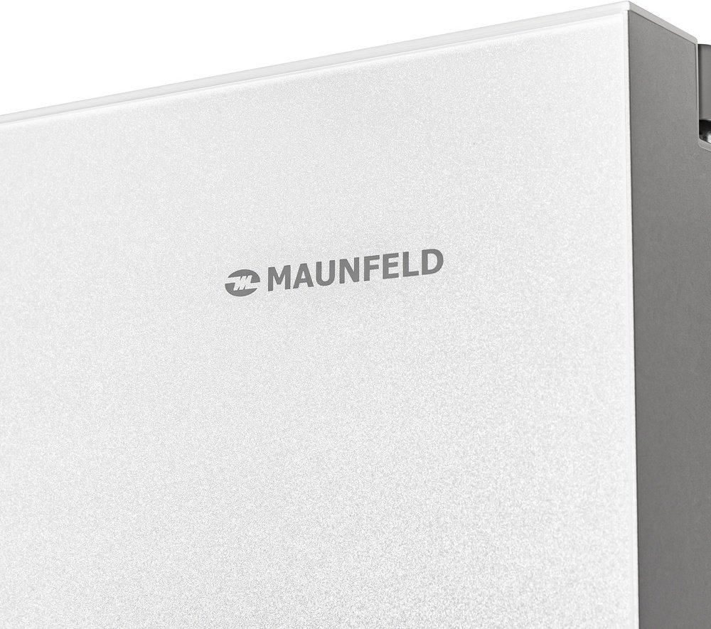 Холодильник MAUNFELD MFF177NFW белый купить,0