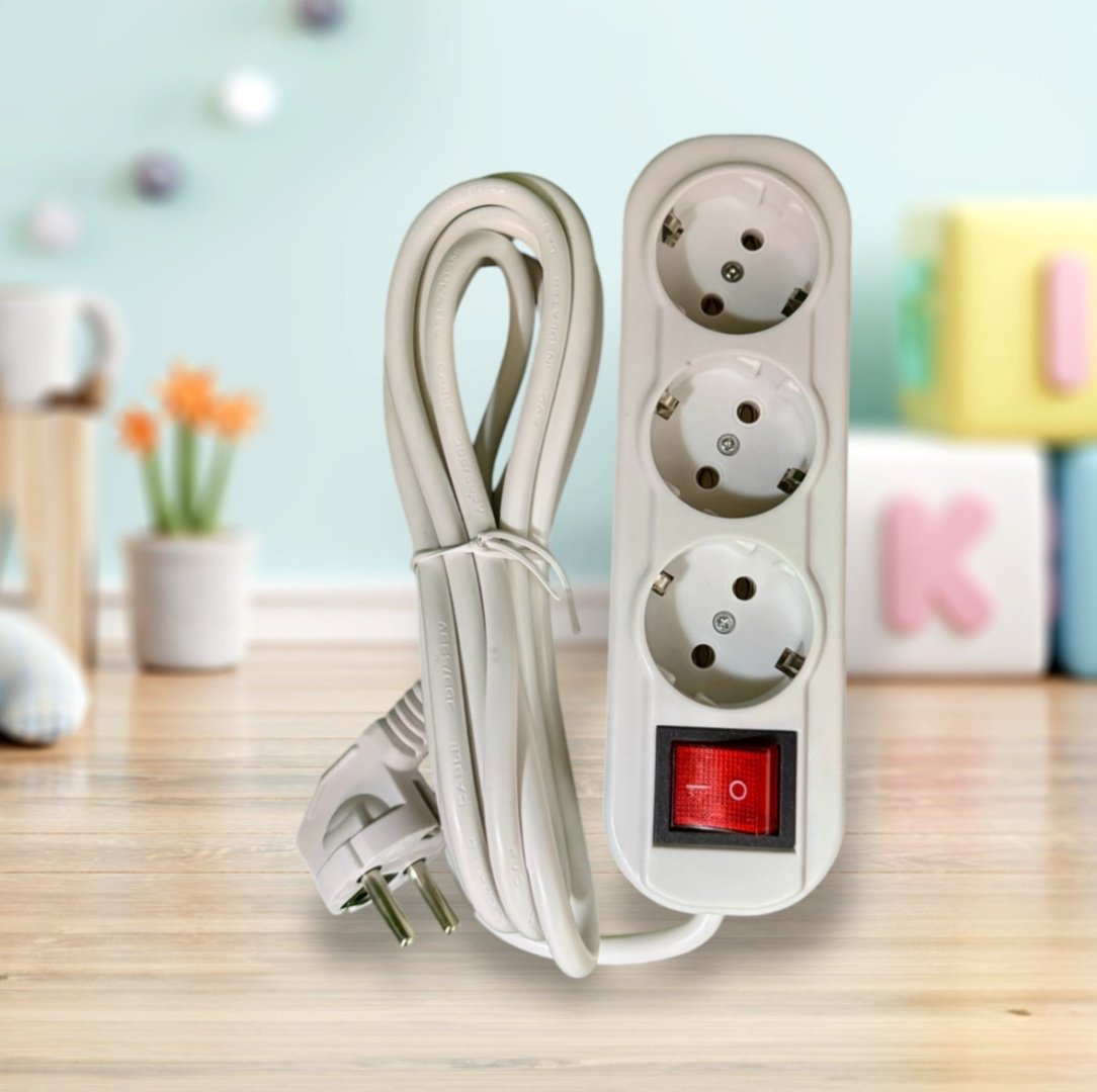 Удлинитель Smartbuy SBE-16-3-07-ZS 7 м