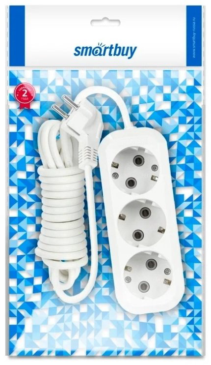 Удлинитель Smartbuy SBE-16-3-1.5-Z 1.5 м купить,NaN