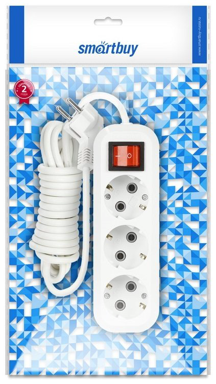Удлинитель Smartbuy SBE-16-3-15-ZS 15 м купить,NaN