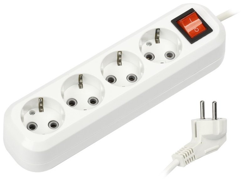 Удлинитель Smartbuy SBE-16-4-02-ZS 2 м - ForteMarket Удлинитель Smartbuy SBE-16-4-02-ZS 2 м купить,0
