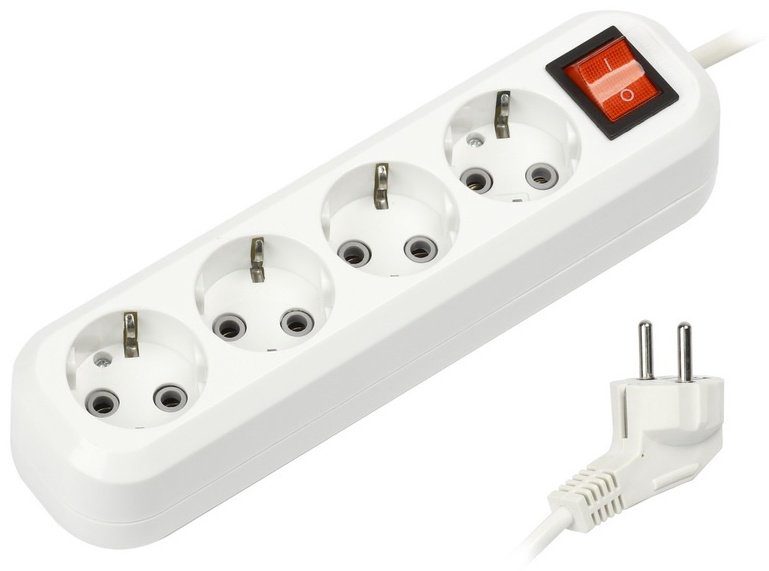 Удлинитель Smartbuy SBE-16-4-02-ZS 2 м купить,NaN