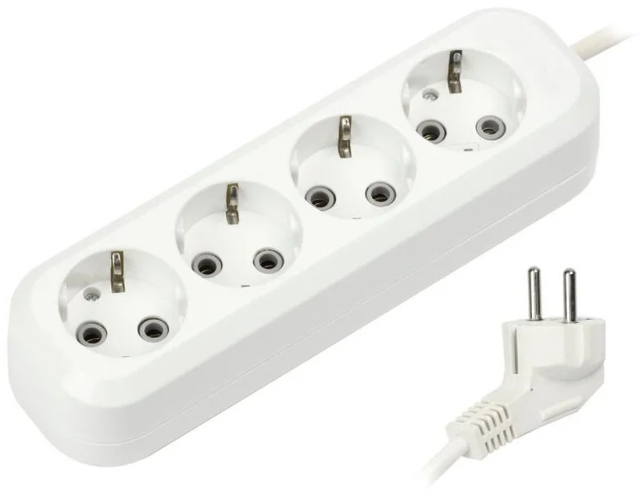 Удлинитель Smartbuy SBE-16-4-03-Z, 3 м купить,0